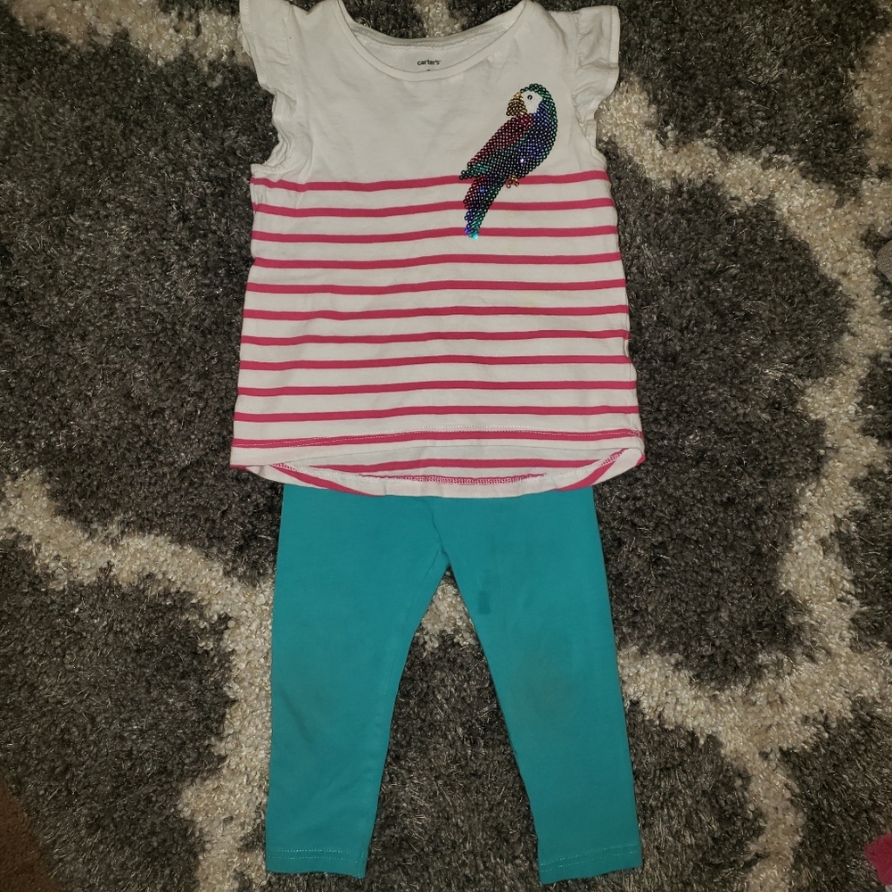 Girls CARTER'S matching set, 3t.